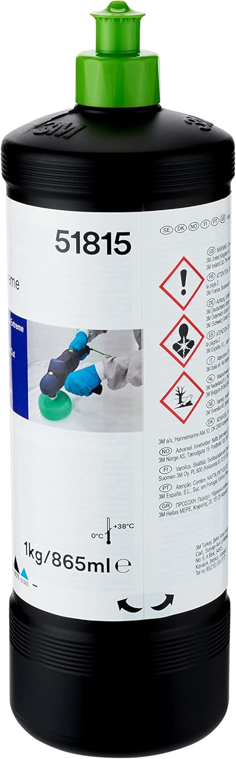 3M Perfect-it Fast Cut Plus Extreme 51815 - For Car Polishing & Refinishing -1kg